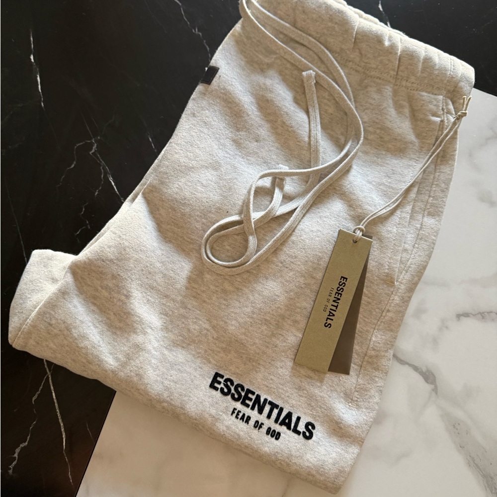 Fear of God ESSENTIALS Men's Sweatpants in Light Beige
